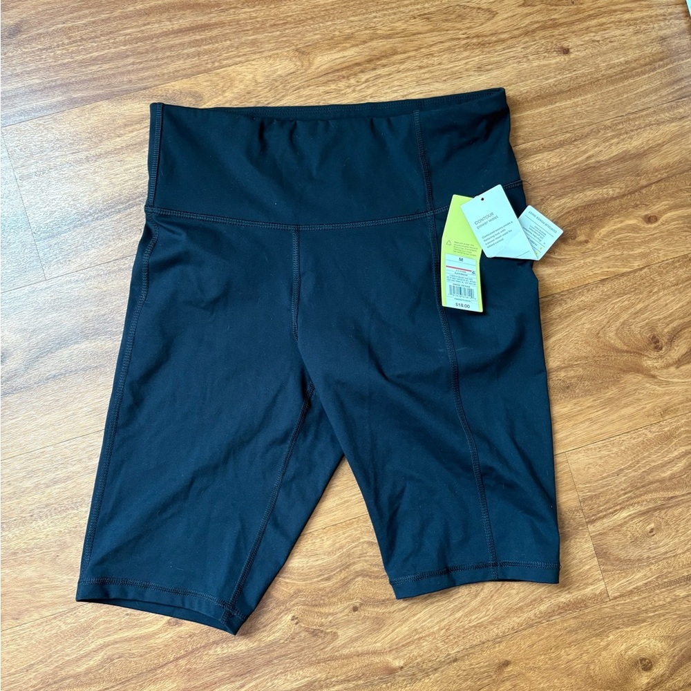 Women's Black High-Waisted Shorts